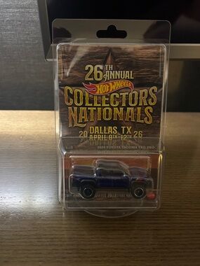 Hot Wheels 26th Annual Collectors Nationals Blue 2024 Toyota Tacoma TRD Pro